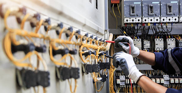 Professional Electrician technician working in St. Vincent College, PA